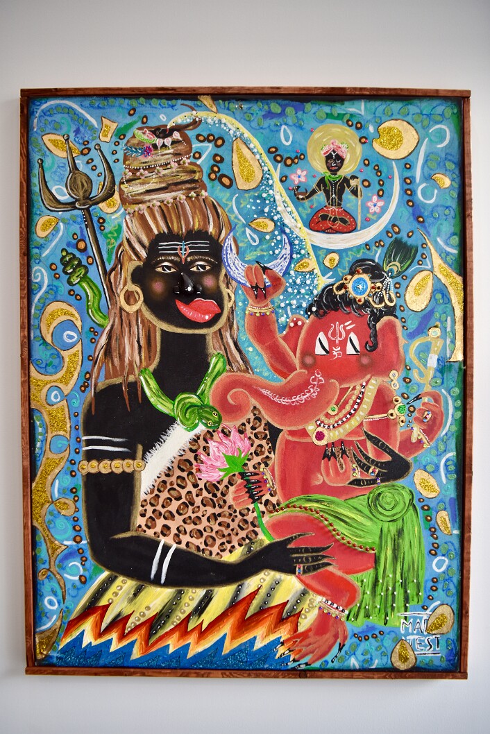 Holy Shiva and Ganesa by Mark Anthony West