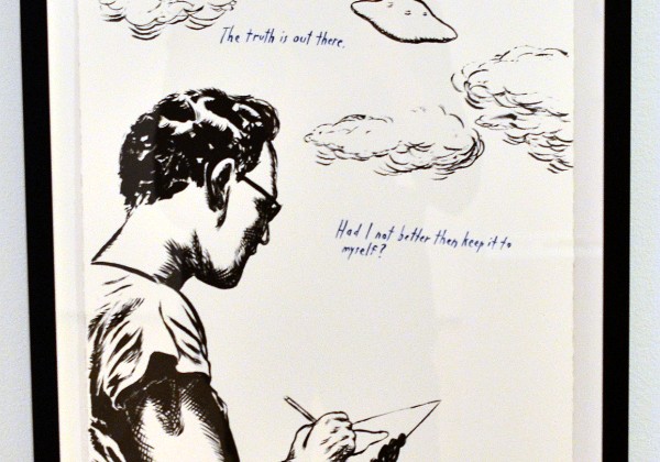 Plots on Loan I By Raymond Pettibon