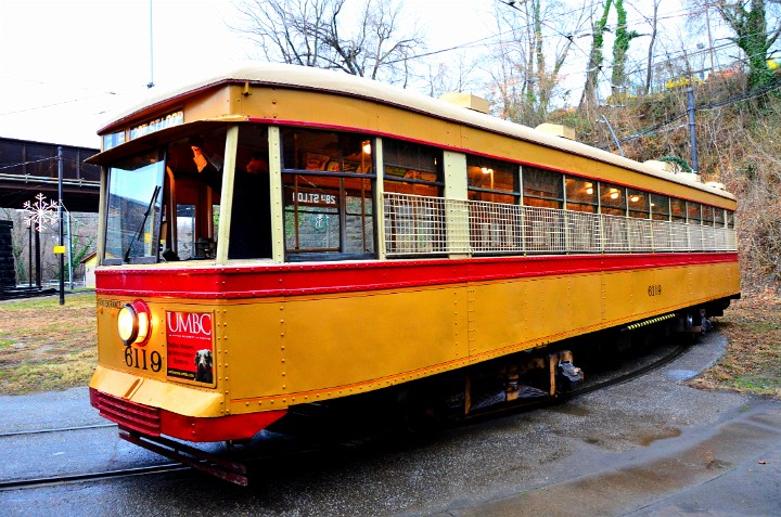 Car 6119 In Yellow and Red Car 6119 In Yellow and Red