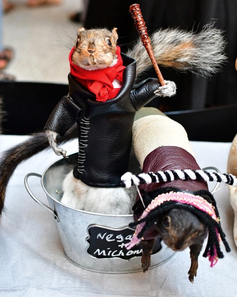 Negan and MIchonne Squirrels