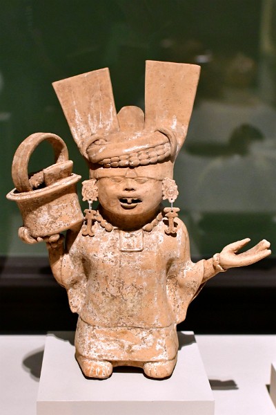 Market-Woman Figure From the Nopiloa Culture of Mexico