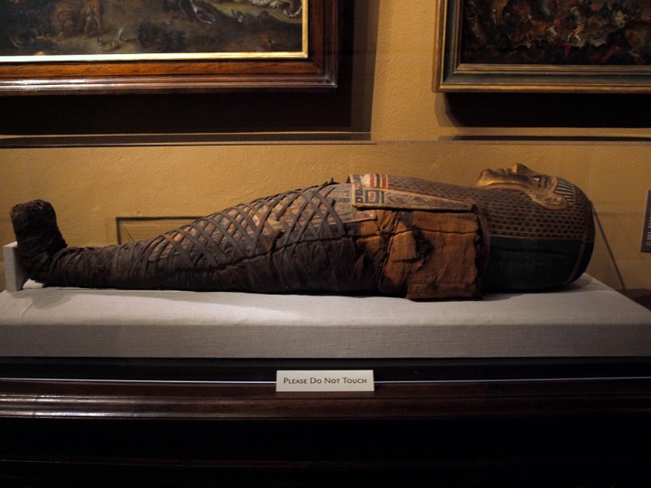 Egyptian Mummy of a Young Girl Egyptian Mummy of a Young Girl