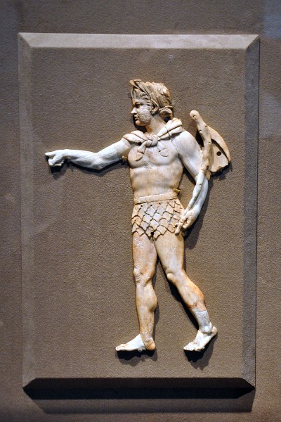 Relief of a Satyr From 2nd Century BC Relief of a Satyr From 2nd Century BC