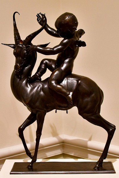 Cupid and Gazelle by Carl Paul Jennewein