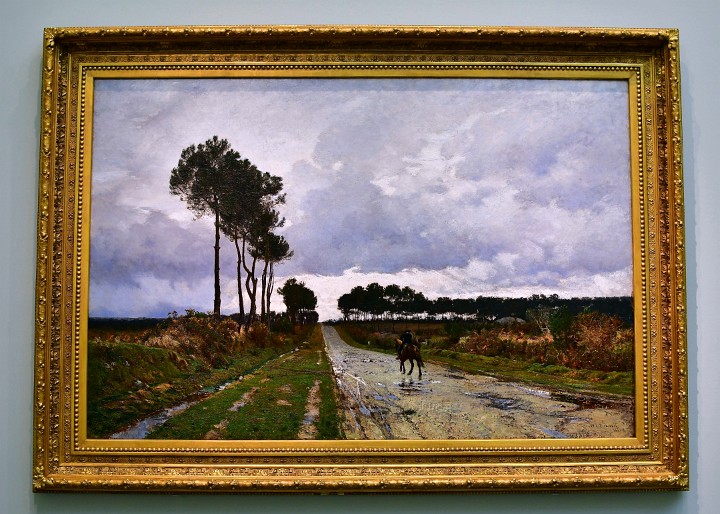 Paysage (A Winter Day in Brittany) by WIlliam Lamb Picknell