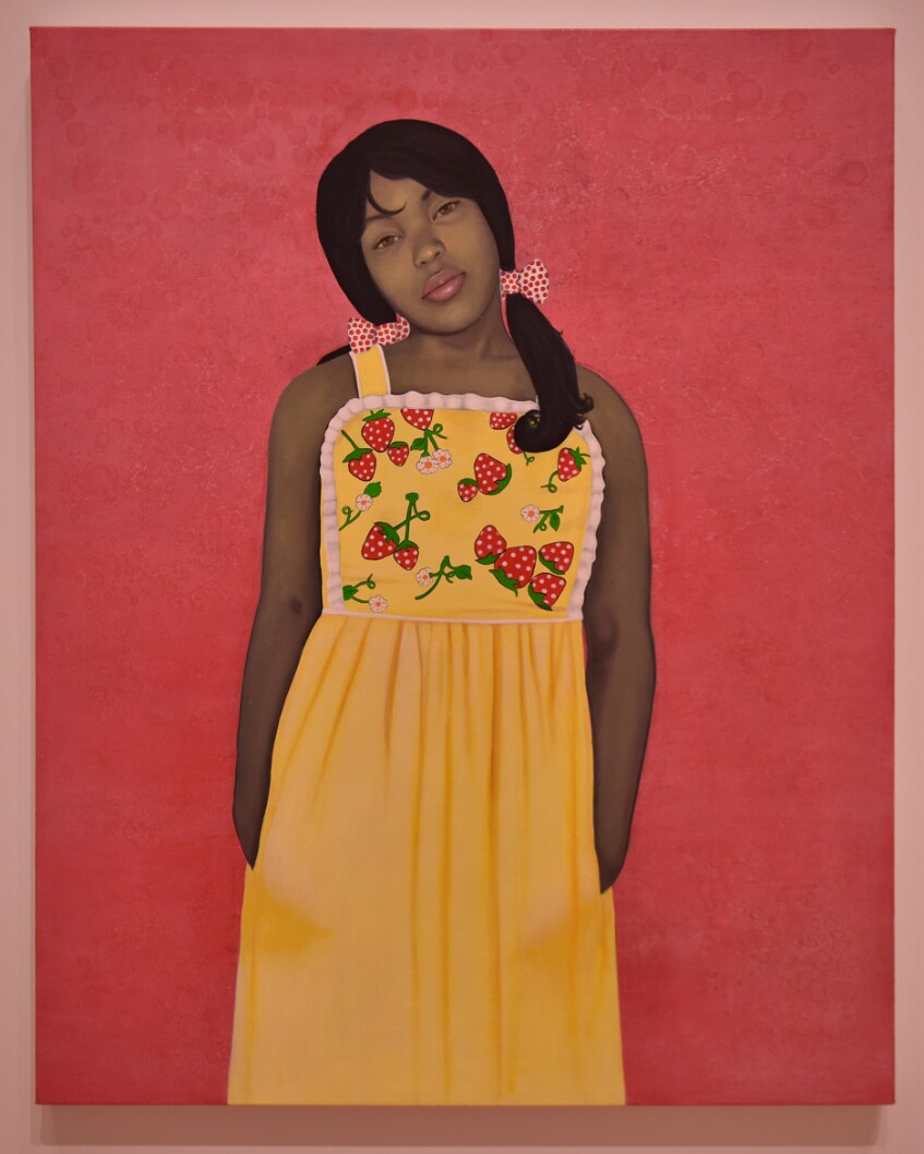They Call Me Redbone, but I'd Rather Be Strawberry Shortcake by Amy Sherald