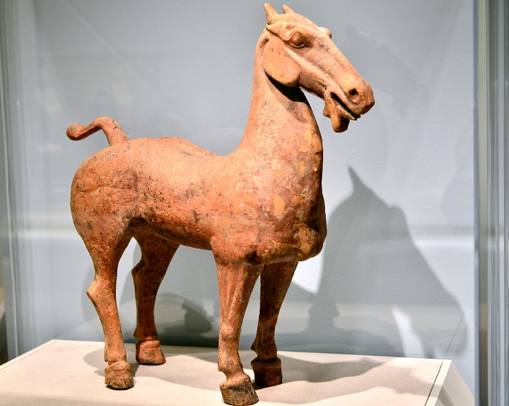Han Dynasty Figure of a Standing Horse From the 2nd Century BCE Han Dynasty Figure of a Standing Horse From the 2nd Century BCE