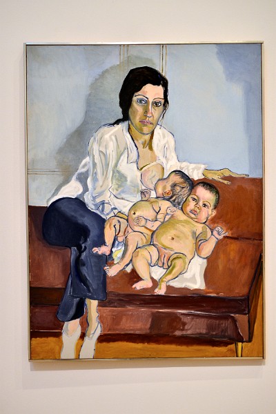 Nancy and the Twins By Alice Neel Nancy and the Twins By Alice Neel
