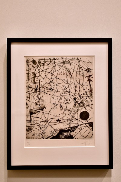 Portrait of Miro by Joan Miro