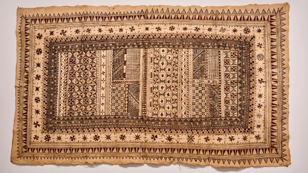 Painted Barkcloth (Siapo) by an Unidentified Uvean Artist