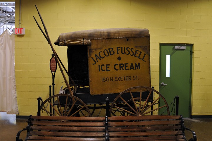 Jacob Fussell Ice Cream Cart