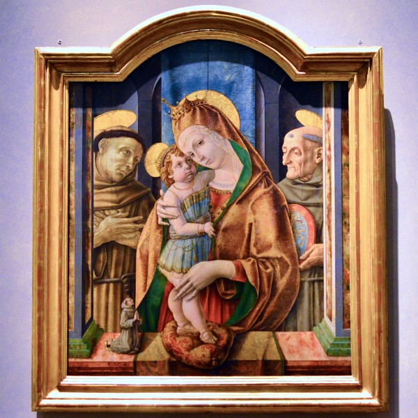 Madonna and Child With Saints by Carlo Crivelli