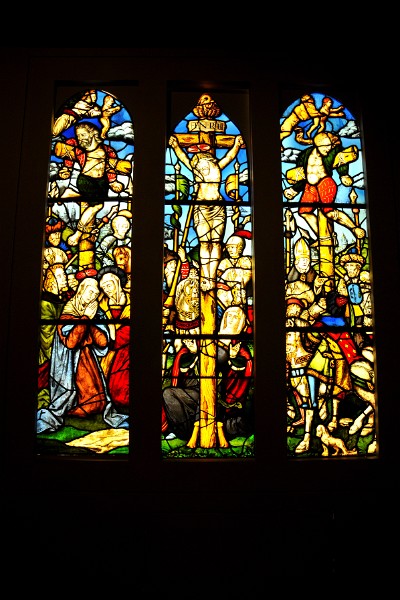 Three Panes of the Crucifixion Three Panes of the Crucifixion