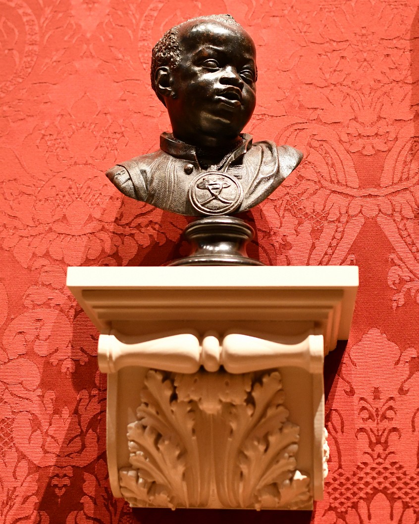 Bust of an Africa Boy by Jan Claudius de Cock
