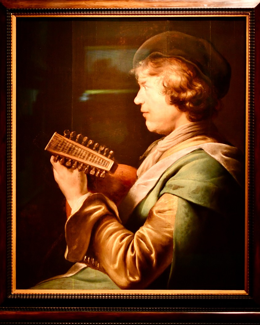 Lute Player (Rembrandt Van Rijn) by Jan Lievens