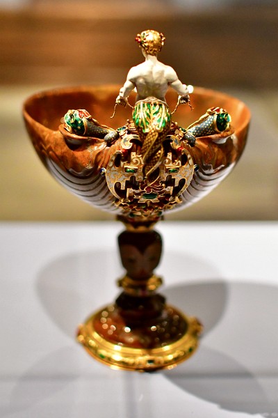 Rear View of the Agate Cup in the Form of a Shell