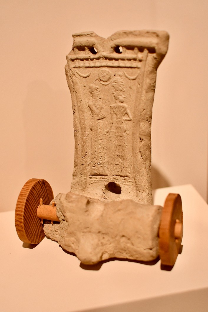 Old Babylonian Terracotta Model of a Chariot