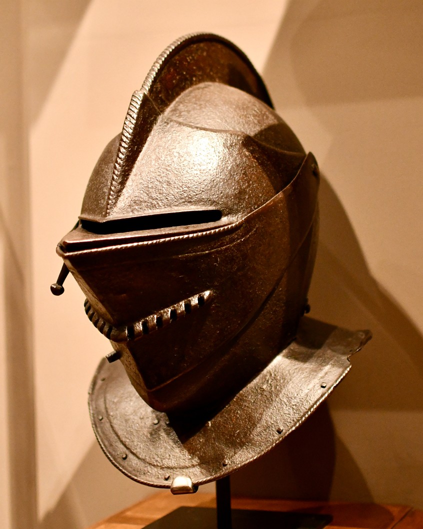 16th Century French Bulletproof Close Helmet