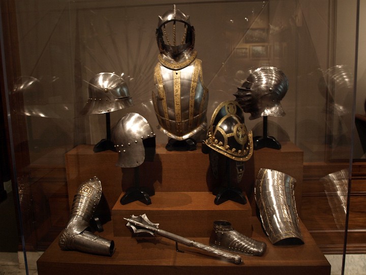 Pieces of Armor and a Heavy Mace Pieces of Armor and a Heavy Mace
