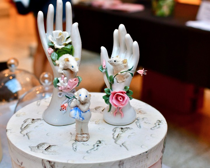 Flowers and Hands