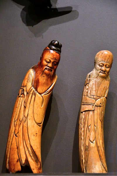 Two Versions of Shou Lao (Chinese Diety of Long Life)