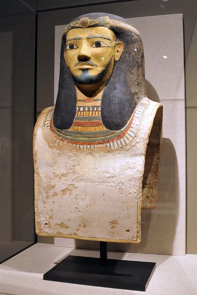 Mummy Mask of a High Official From Around 2000 BC Mummy Mask of a High Official From Around 2000 BC
