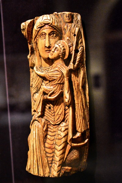 Virgin and Child From the Early Byzantine Era in Egypt