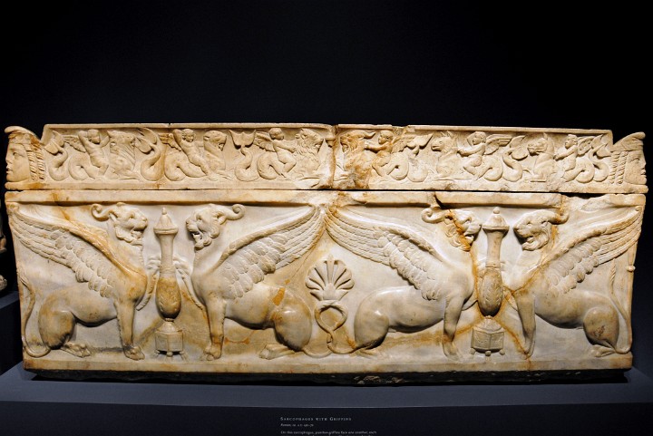 Sarcophagus With Griffins Sarcophagus With Griffins