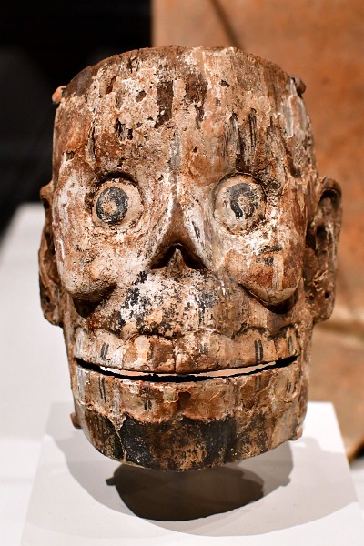 Aztec Mask Possibly Representing Mictlantecuhtli