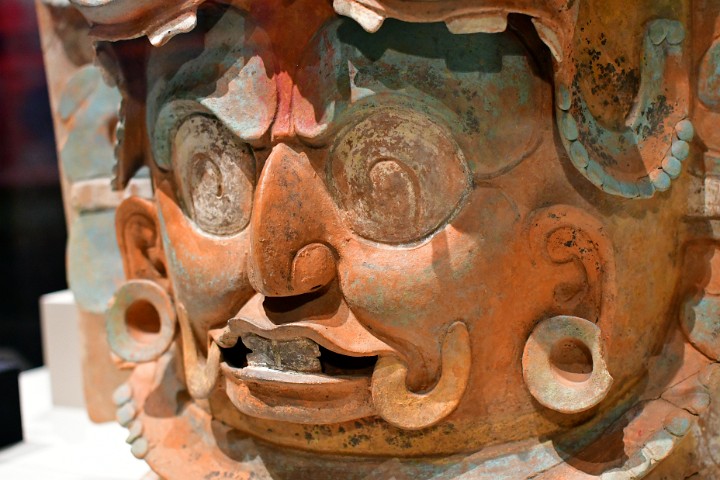 Face on the Burial Urn