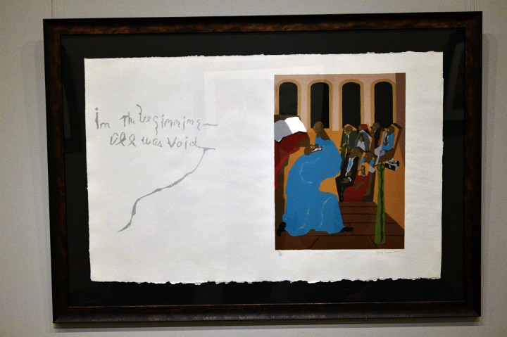 In the beginning--all was void (No. 1) By Jacob Lawrence In the beginning--all was void (No. 1) By Jacob Lawrence