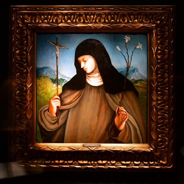 Saint Clare of Assisi by Benedetto Coda