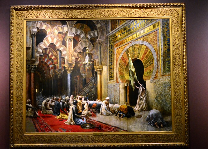 Interior of a Mosque at Cordova By Edwin Lord Weeks Interior of a Mosque at Cordova By Edwin Lord Weeks