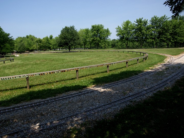 Along the Miniature Railroad Tracks Along the Miniature Railroad Tracks