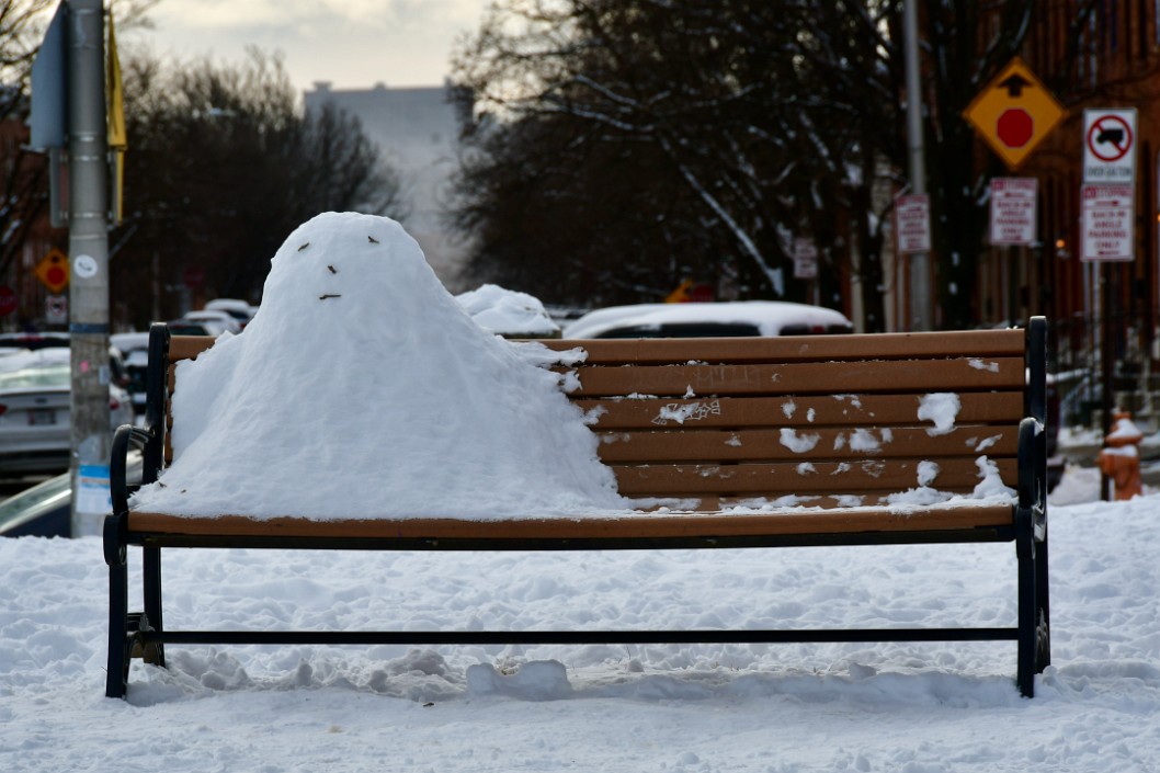 Sad Lump on the Bench