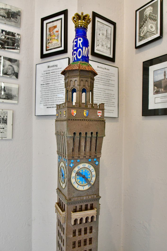 Model of What the Tower Used to Look Like