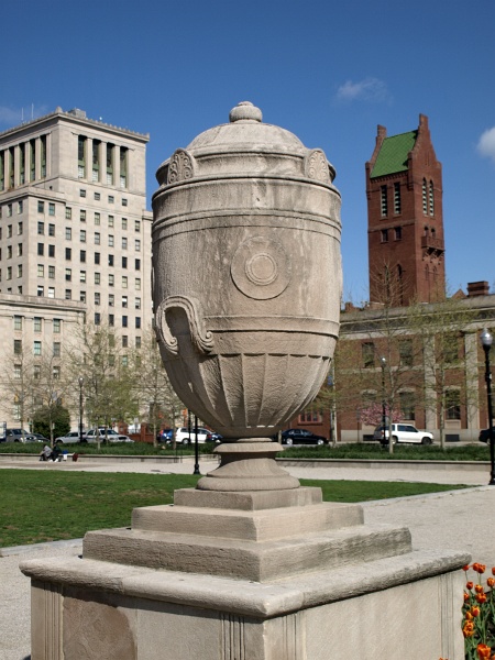 Stone Urn Carving Stone Urn Carving